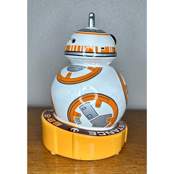 STAR WARS BB-8 DROID ROBOT CERAMIC COIN BANK - Picture 2 of 8
